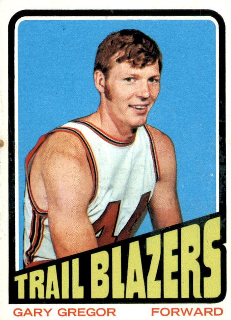 Gary Gregor 1972 topps Topps