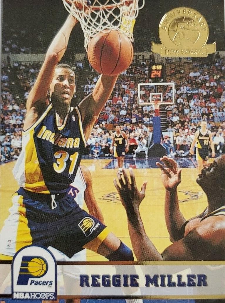 Reggie Miller 1993 panini Hoops