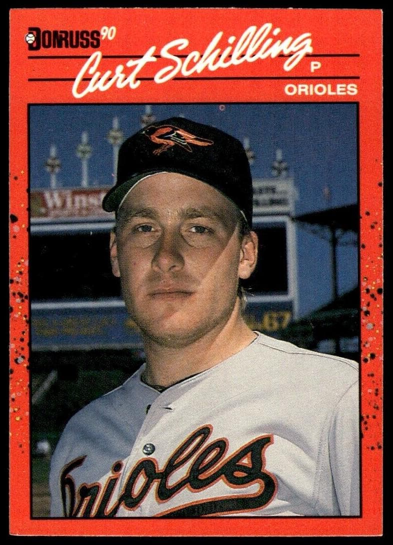 Curt Schilling trading card
