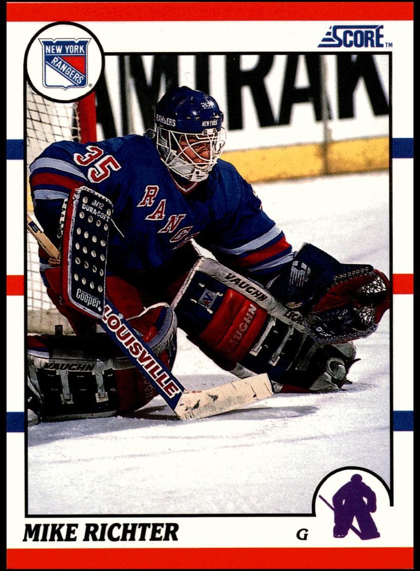 Mike Richter trading card