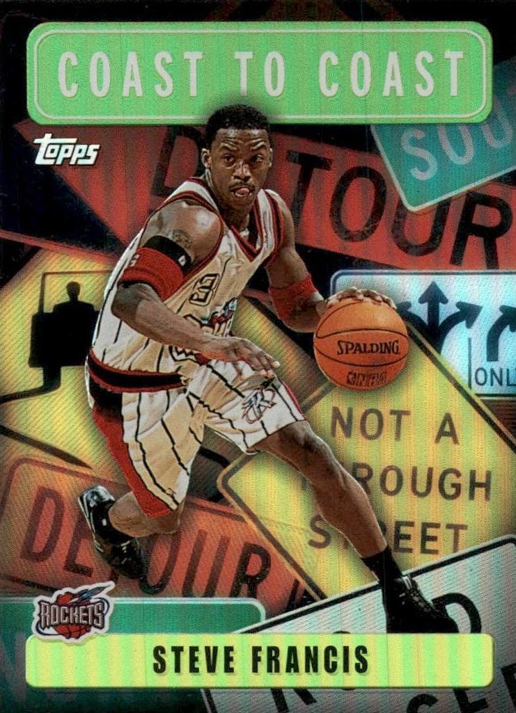 Steve Francis 2002 topps Topps Chrome