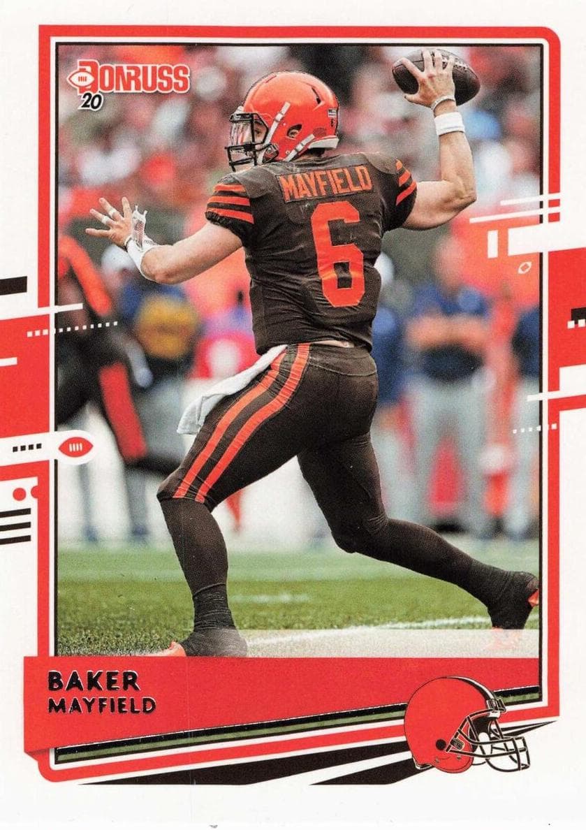 Baker Mayfield 2020 panini Panini Plates & Patches