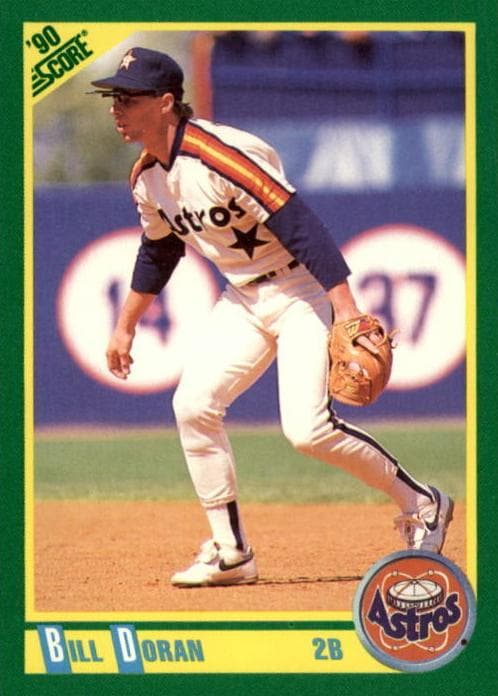 Bill Doran 1990 panini Score