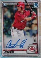 Austin Hendrick trading card