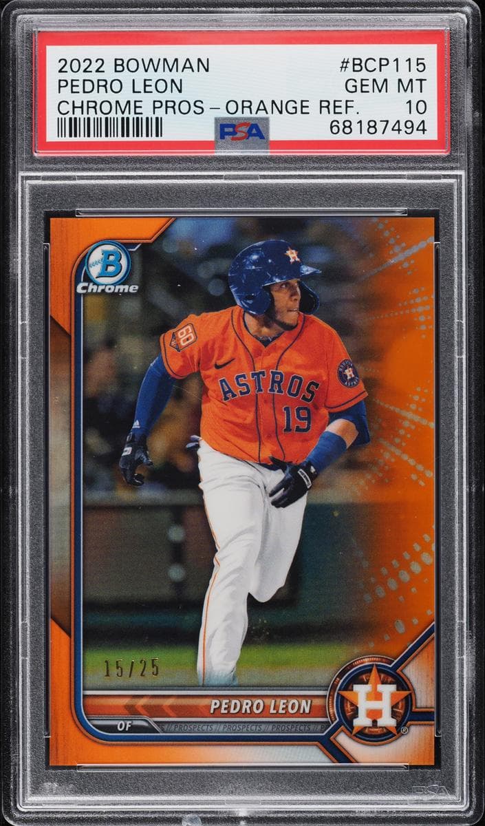 Pedro Leon 2022 bowman Bowman
