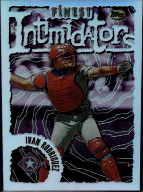 Baseball Ivan Rodriguez 1996 Topps Finest