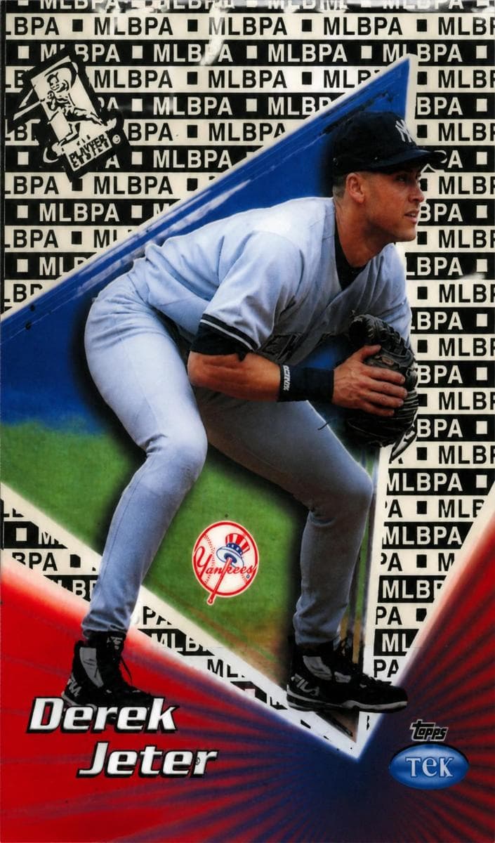 Derek Jeter 1999 topps Topps Tek