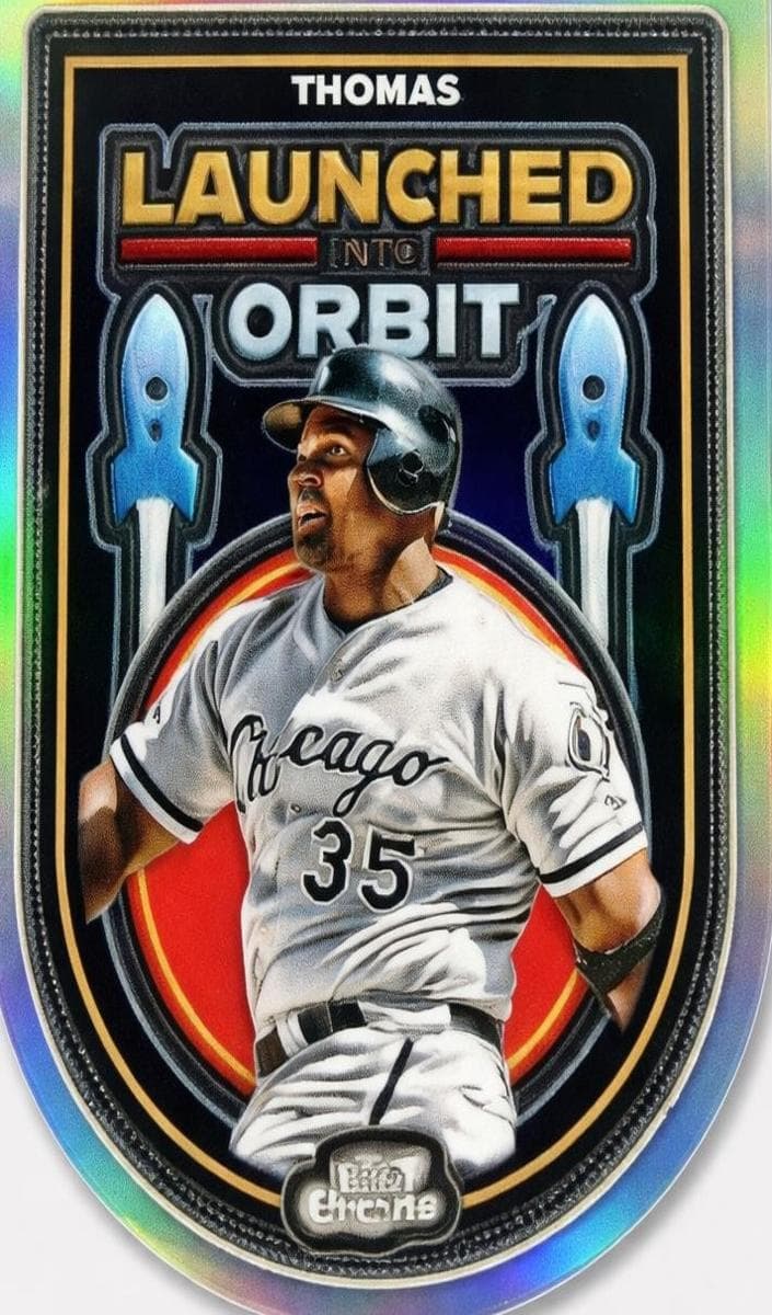 Frank Thomas 2025 topps Topps Cosmic Chrome