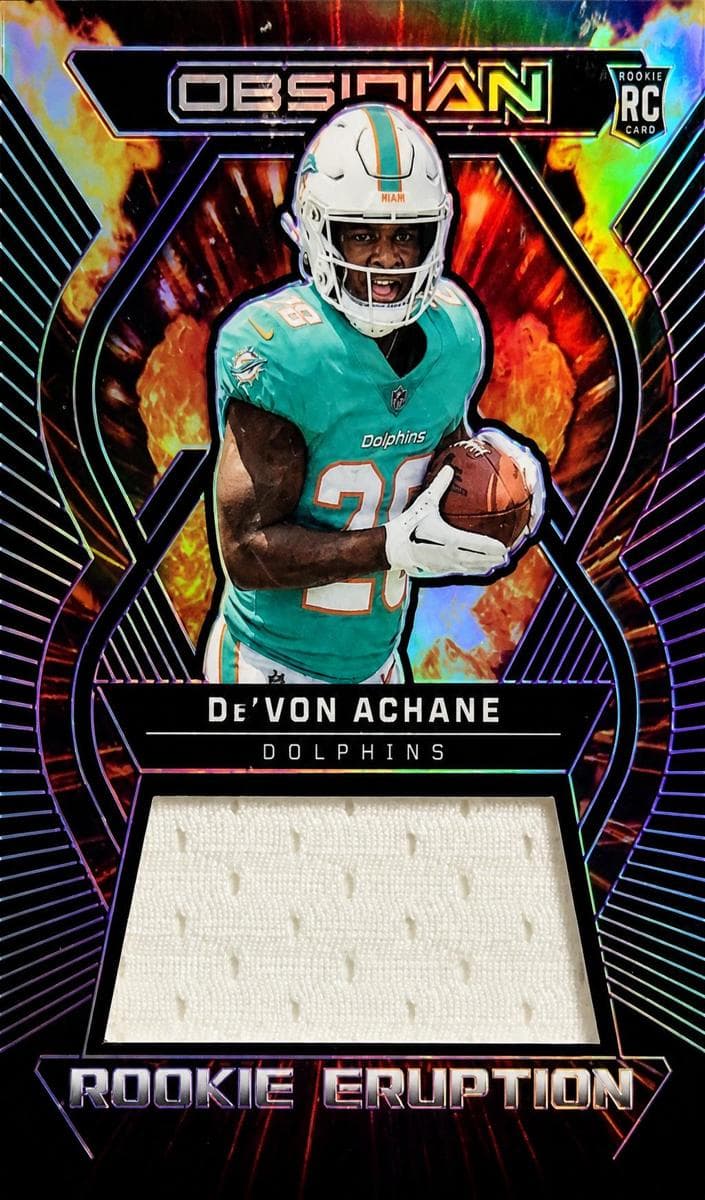 De'Von Achane 2023 panini