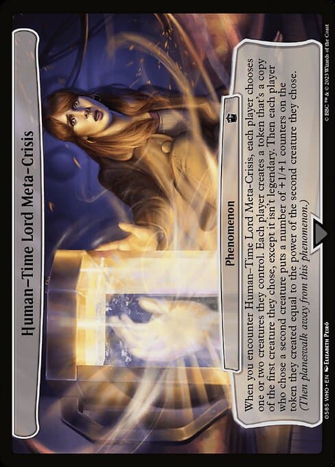 Human-Time Lord Meta-Crisis 2023 Magic: The Gathering Doctor Who