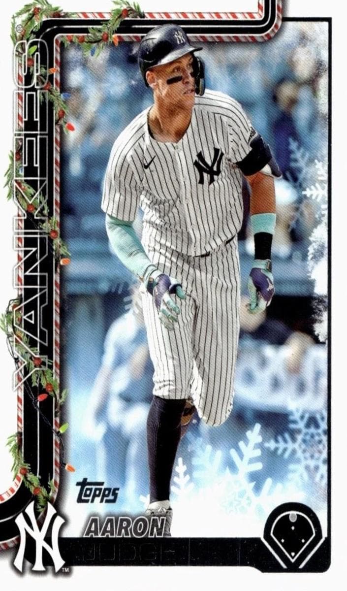 Aaron Judge 2025 topps Topps Holiday