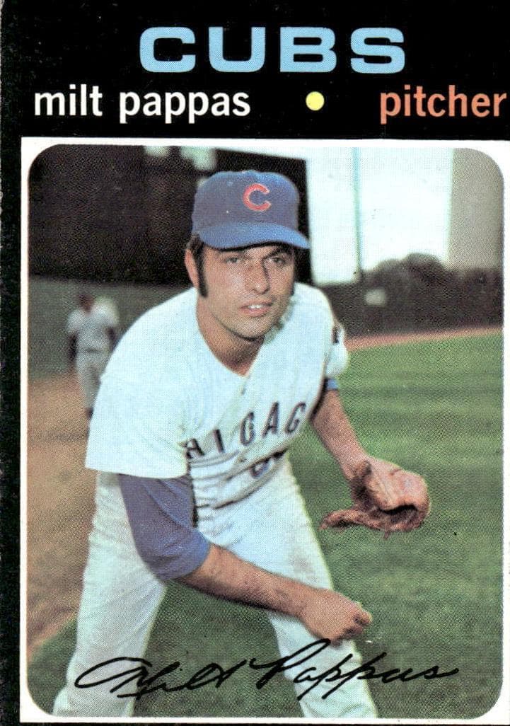 Milt Pappas 1971 topps Topps