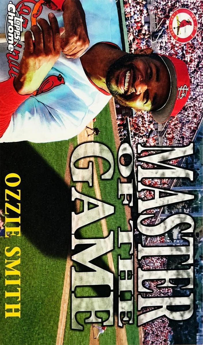 Ozzie Smith 1996 topps Topps Chrome