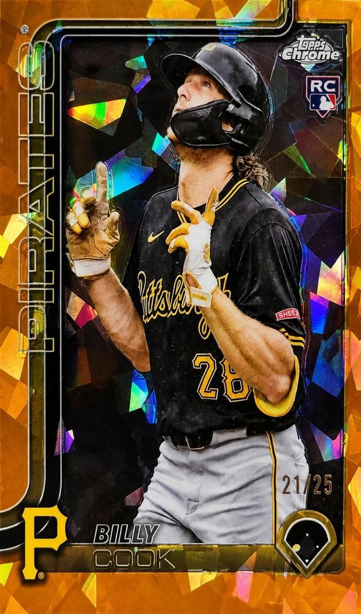 Billy Cook trading card
