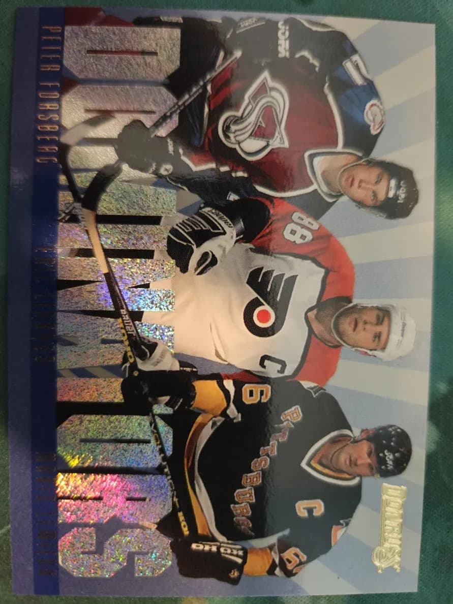 Peter Forsberg 1995 fleer