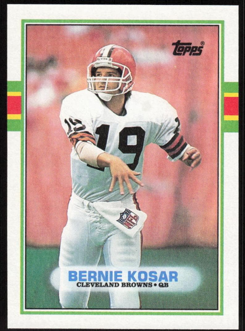 Bernie Kosar 1989 topps Topps