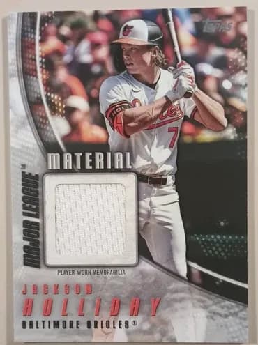 Jackson Holliday 2025 topps Topps