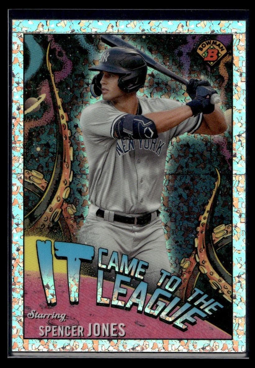 Spencer Jones 2023 bowman Bowman Chrome