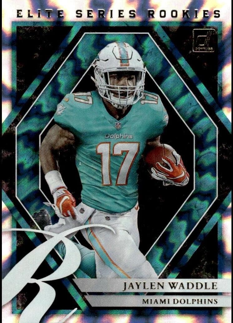 Jaylen Waddle 2021 panini Donruss