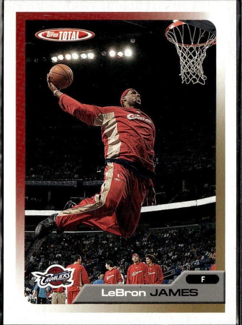 LeBron James 2005 topps