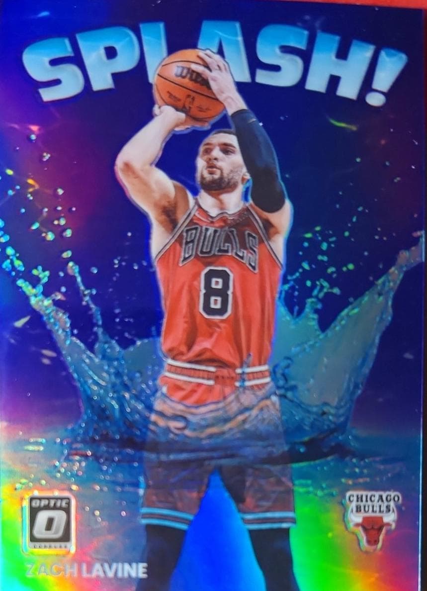Zach LaVine 2022 panini Donruss Optic