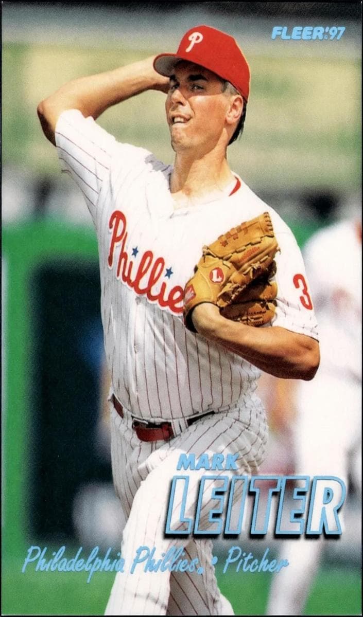 Mark Leiter 1997 fleer Fleer