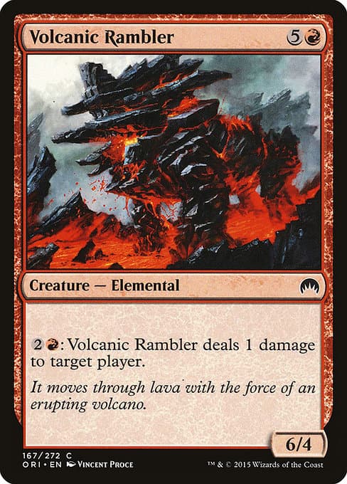 Volcanic Rambler 2015 Magic: The Gathering Magic Origins