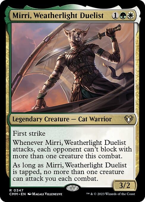 Mirri, Weatherlight Duelist 2017 Magic: The Gathering Commander 2017