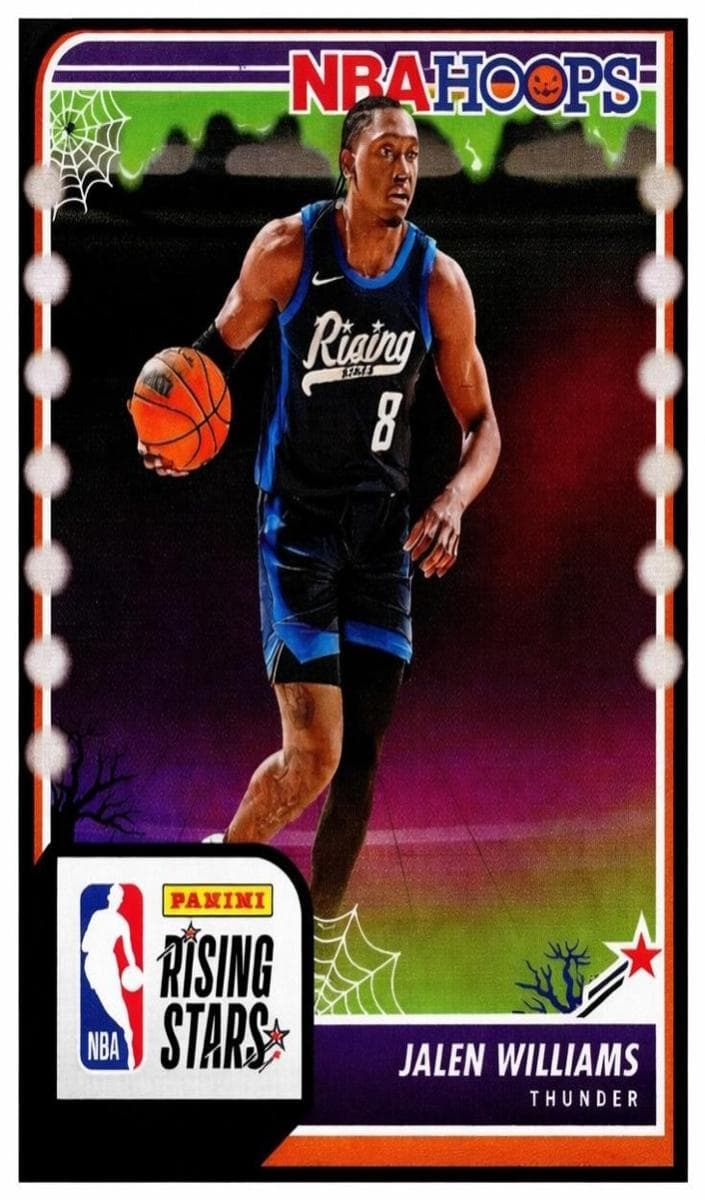 Jalen Williams 2023 panini Hoops Haunted Hoops