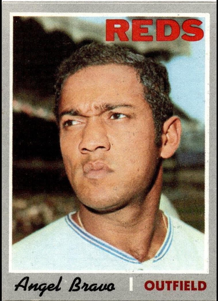 Angel Bravo 1970 topps Topps