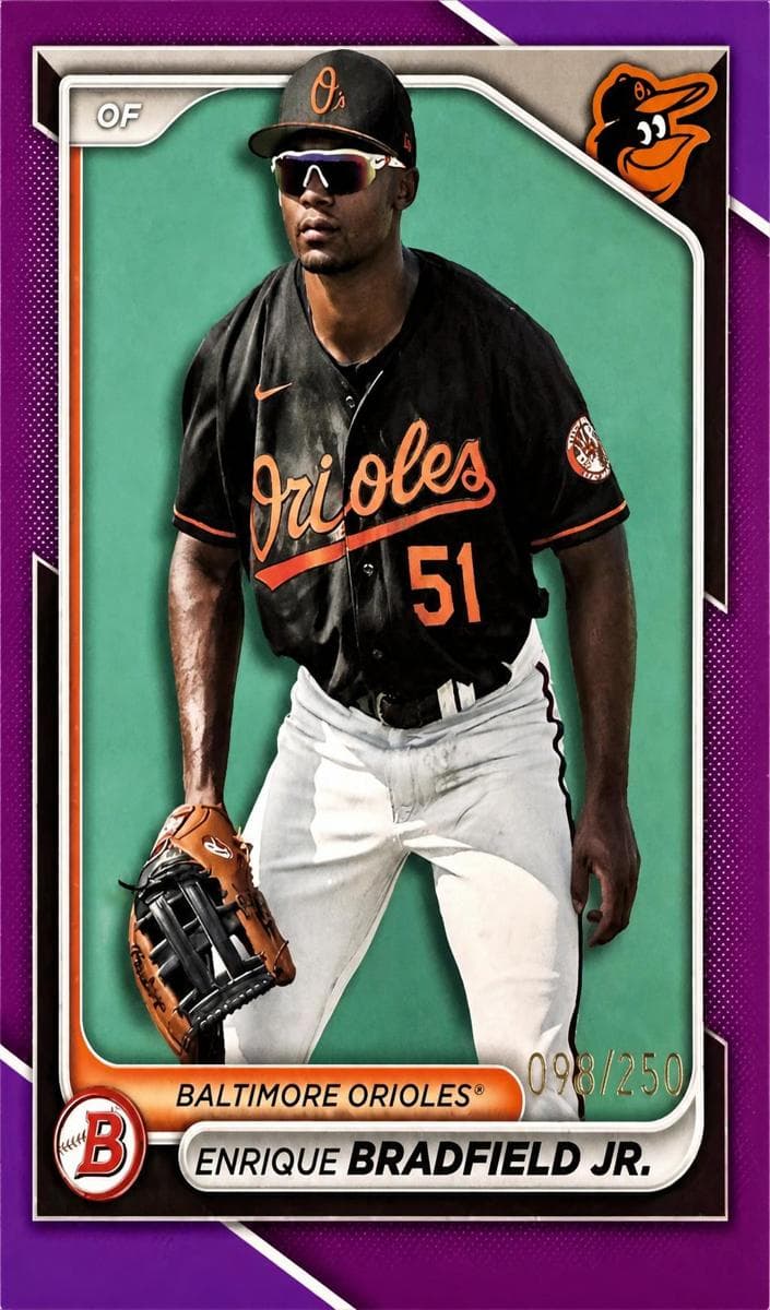 Enrique Bradfield Jr. 2024 bowman Bowman