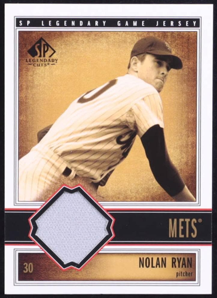 Nolan Ryan 2002 unknown SP Legendary Cuts