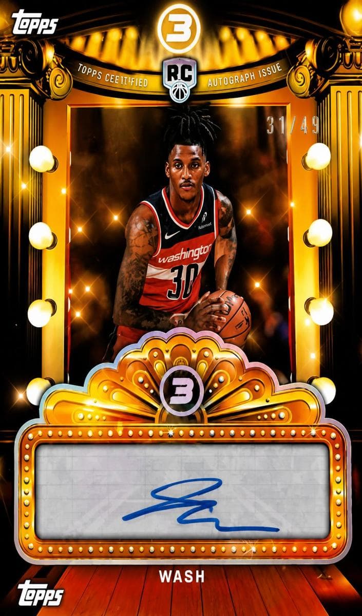 Jamir Watkins 2025 topps Topps 3