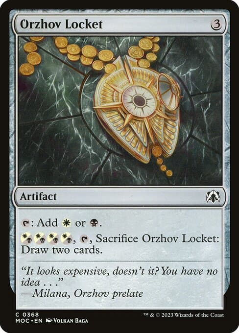 Orzhov Locket 2019 Magic: The Gathering Ravnica Allegiance