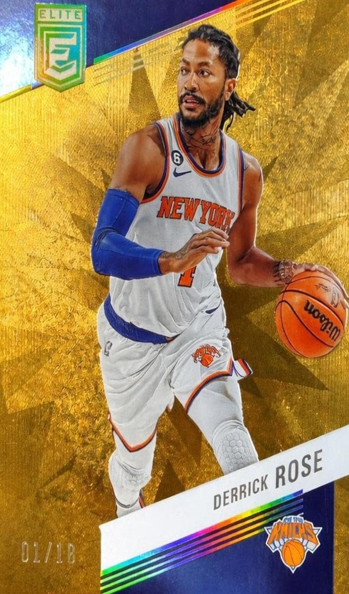 Derrick Rose 2022 panini Donruss Elite