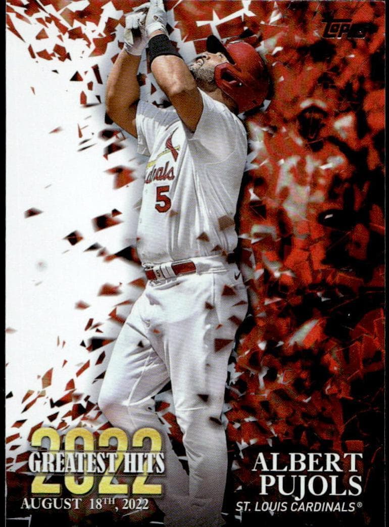 Albert Pujols 2023 topps Topps