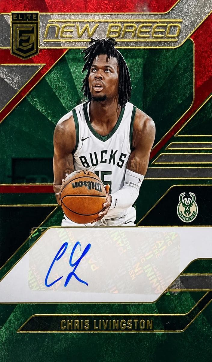 Chris Livingston 2023 panini Donruss Elite
