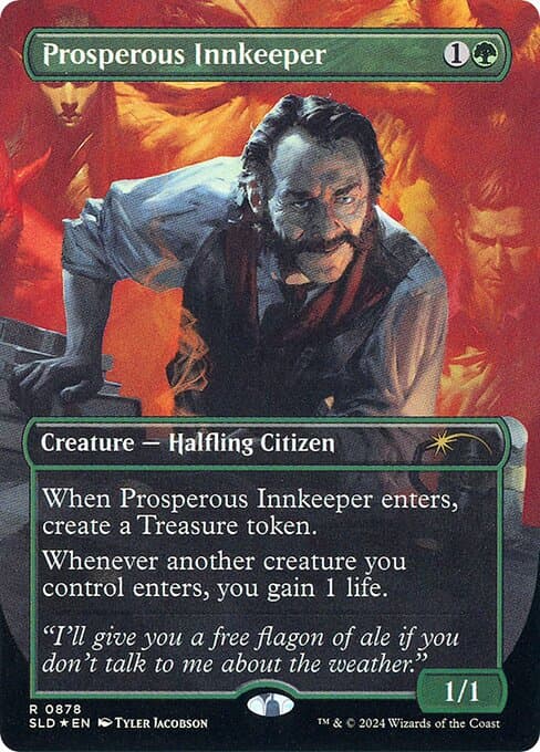 Prosperous Innkeeper 2019 Magic: The Gathering Secret Lair Drop