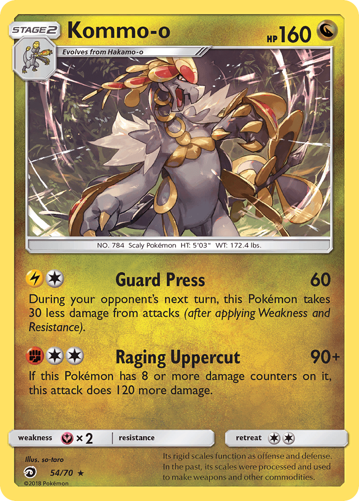 Kommo-o 2018 Pokemon
