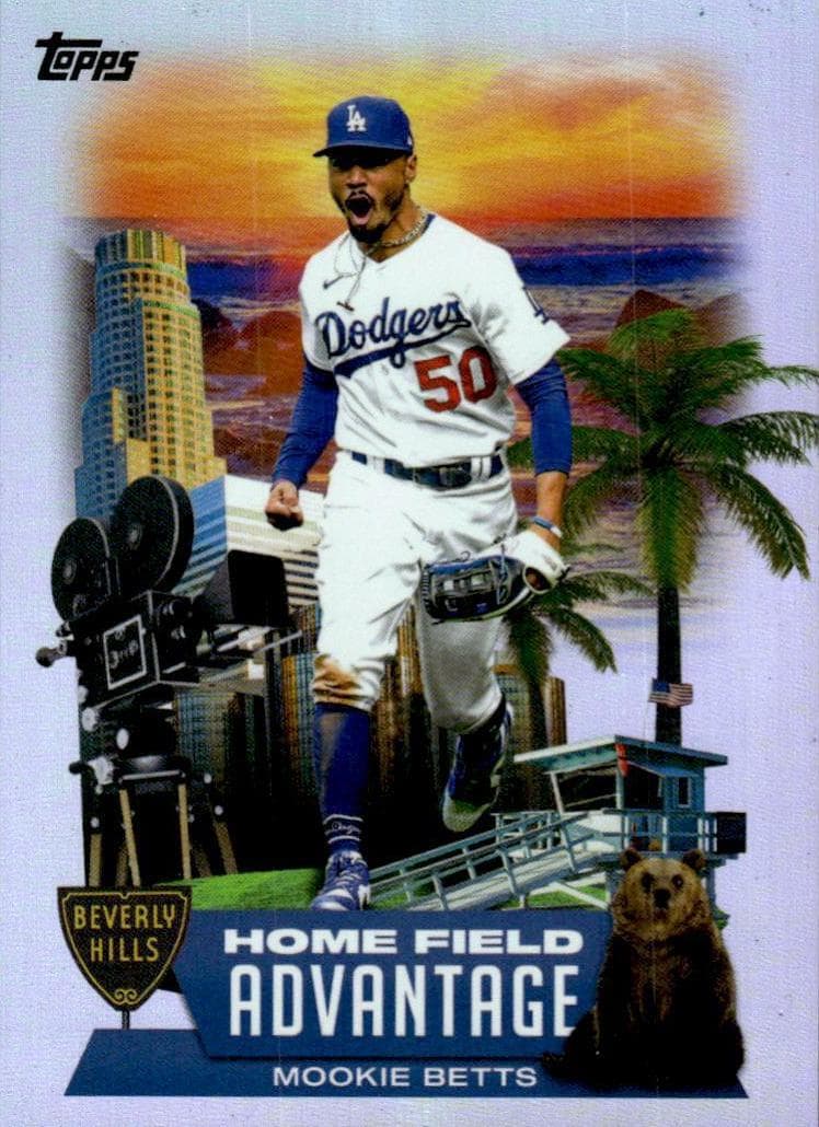 Mookie Betts 2022 topps Home Field Advantage