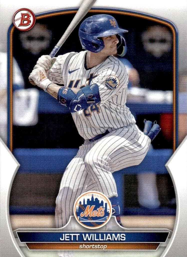 Jett Williams 2023 bowman Bowman Draft