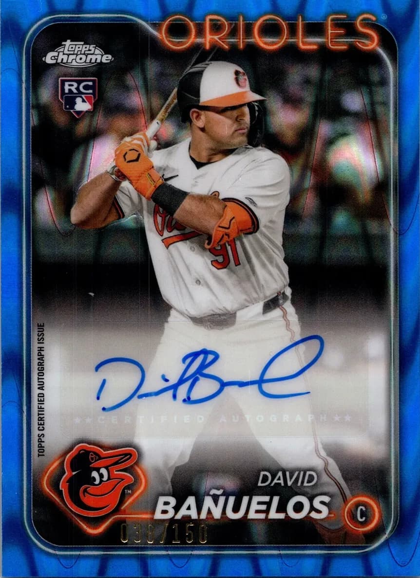 David Bañuelos trading card