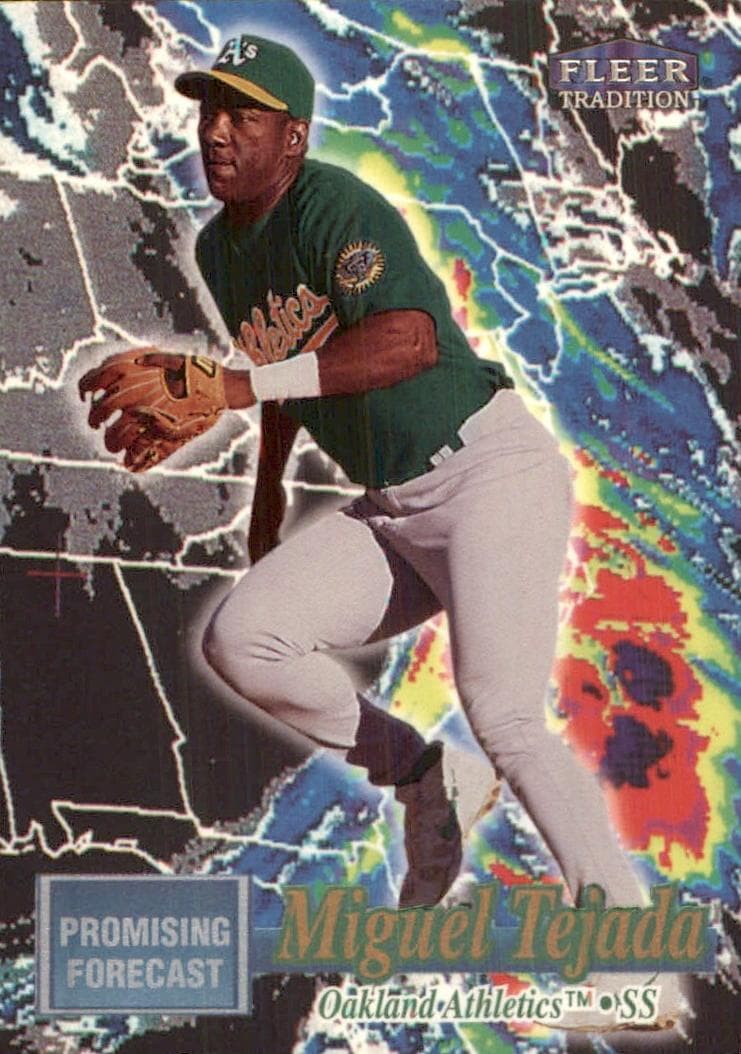 Miguel Tejada 1998 fleer Fleer Tradition