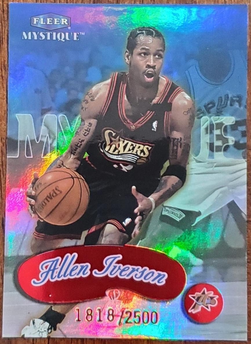 Allen Iverson 1999 fleer Mystique