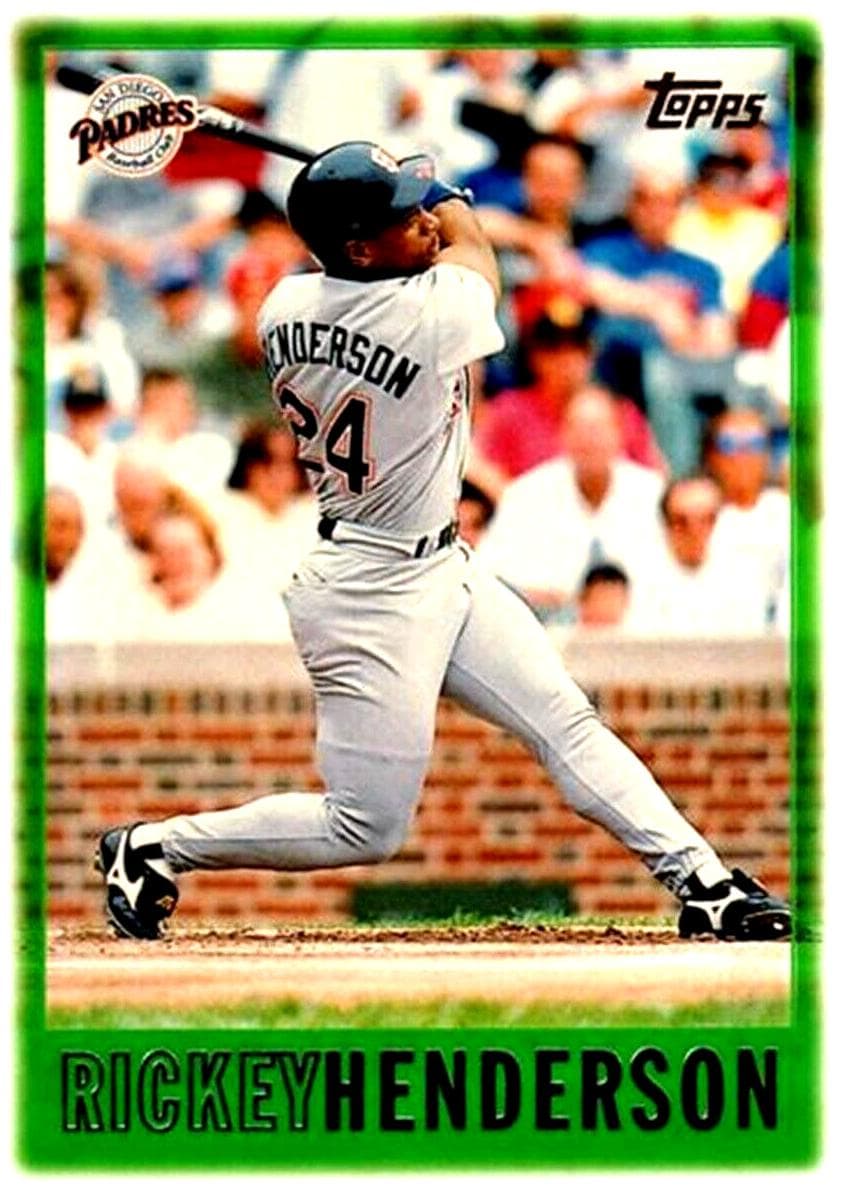 Rickey Henderson 1997 topps Topps