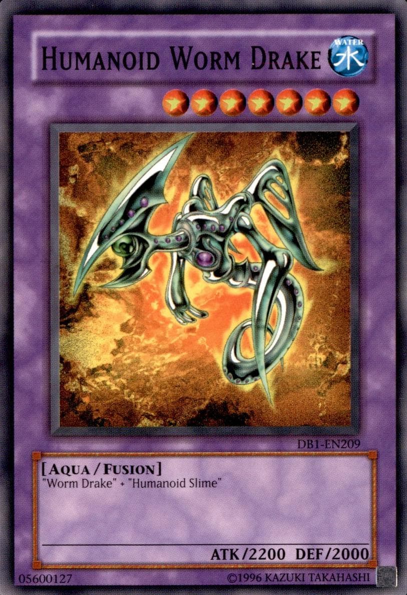 Humanoid Worm Drake 2004 Yu-Gi-Oh! Dark Beginning 1