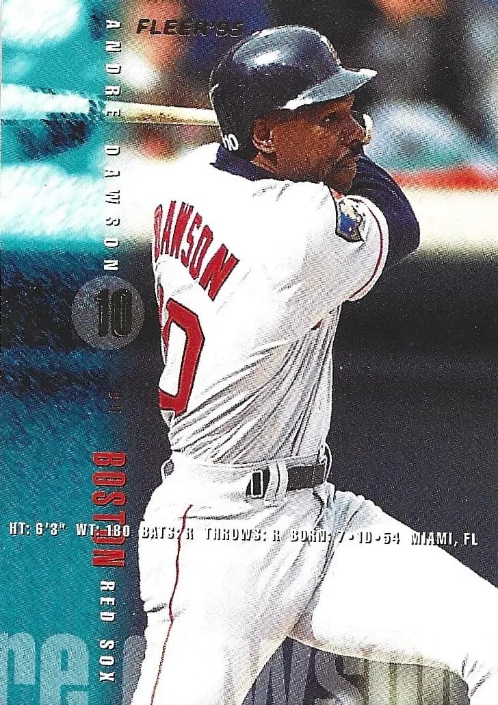 Andre Dawson 1995 fleer Fleer