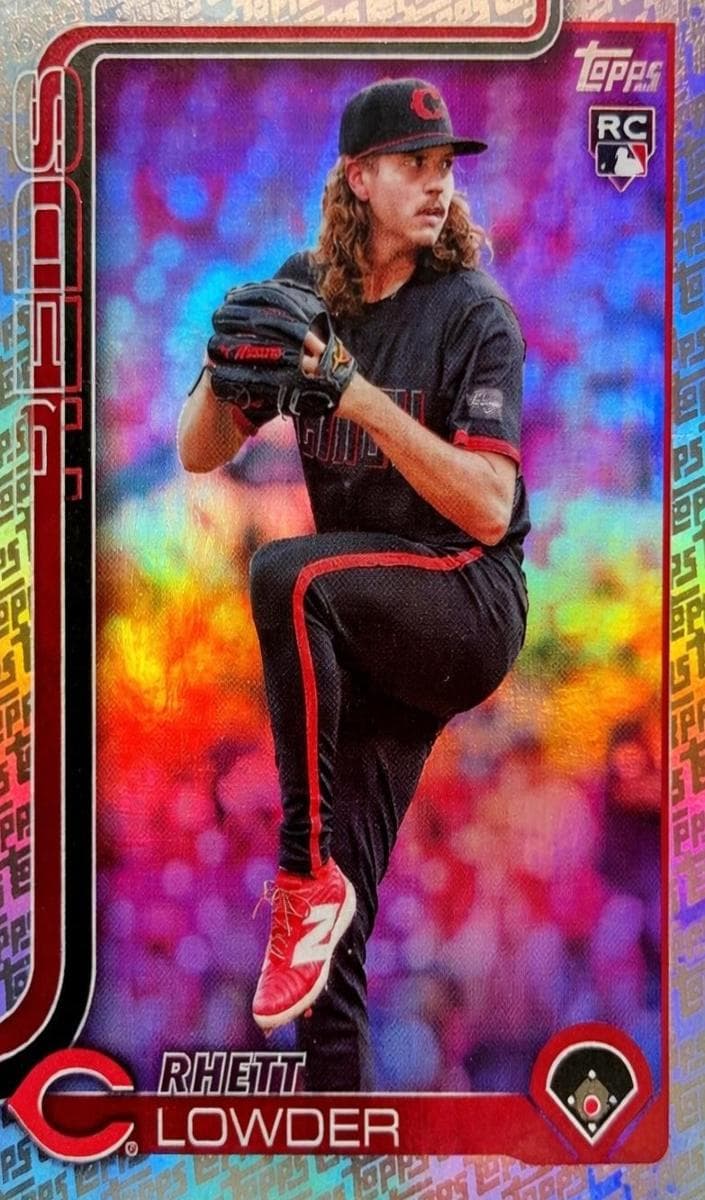 Rhett Lowder trading card