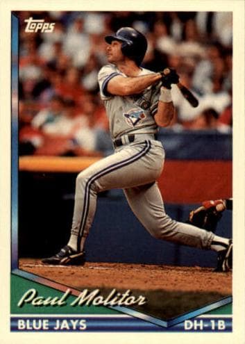 Paul Molitor 1994 topps