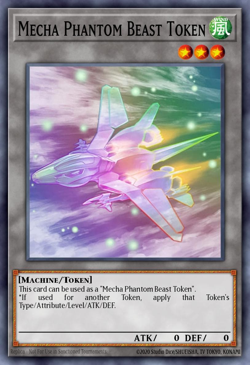 Mecha Phantom Beast Token 2018 Yu-Gi-Oh!